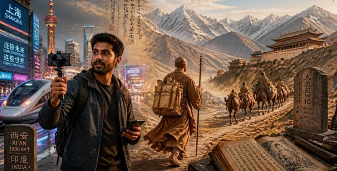 FROM TRAVELLERS OF OLD TO NEW: THE JOURNEYS THAT CONNECTED INDIA AND CHINA